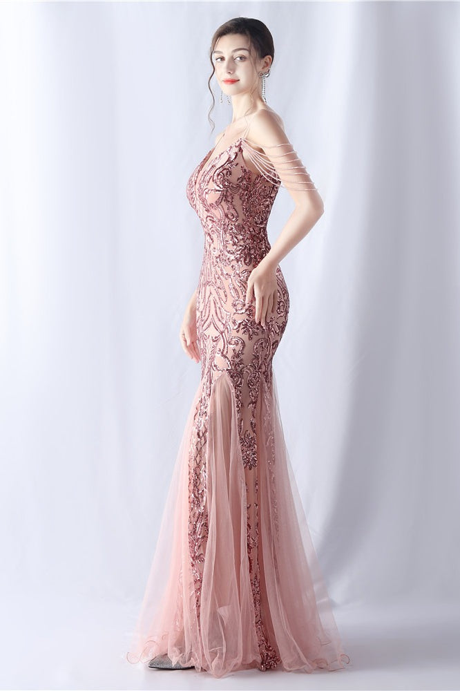 Beaded Mesh Cocktail Classic Dress for Seasonal Wardrobe Essential