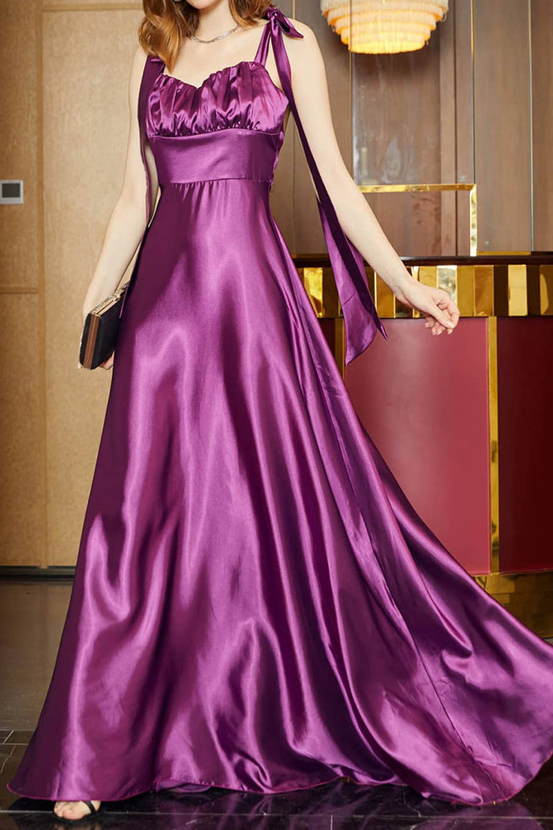 Elegant Formal Solid Frenulum Evening Dress Dresses - VelvetHem
