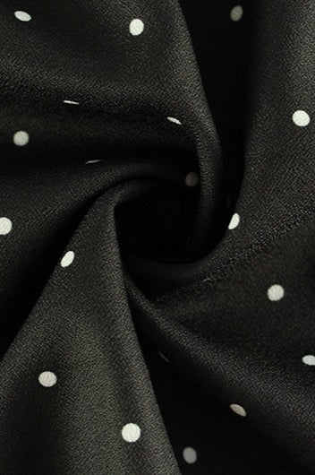 Fl Polka Dots Vintage Inspired Dress for Boutique Fashion Look