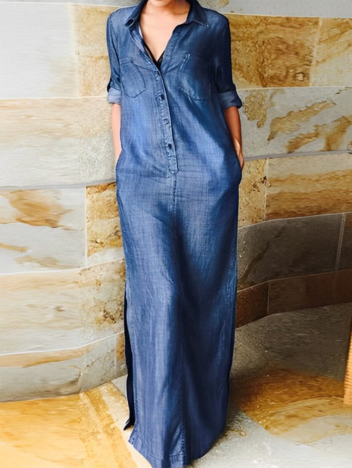 Elegantly Styled Dress for Everyday Wear