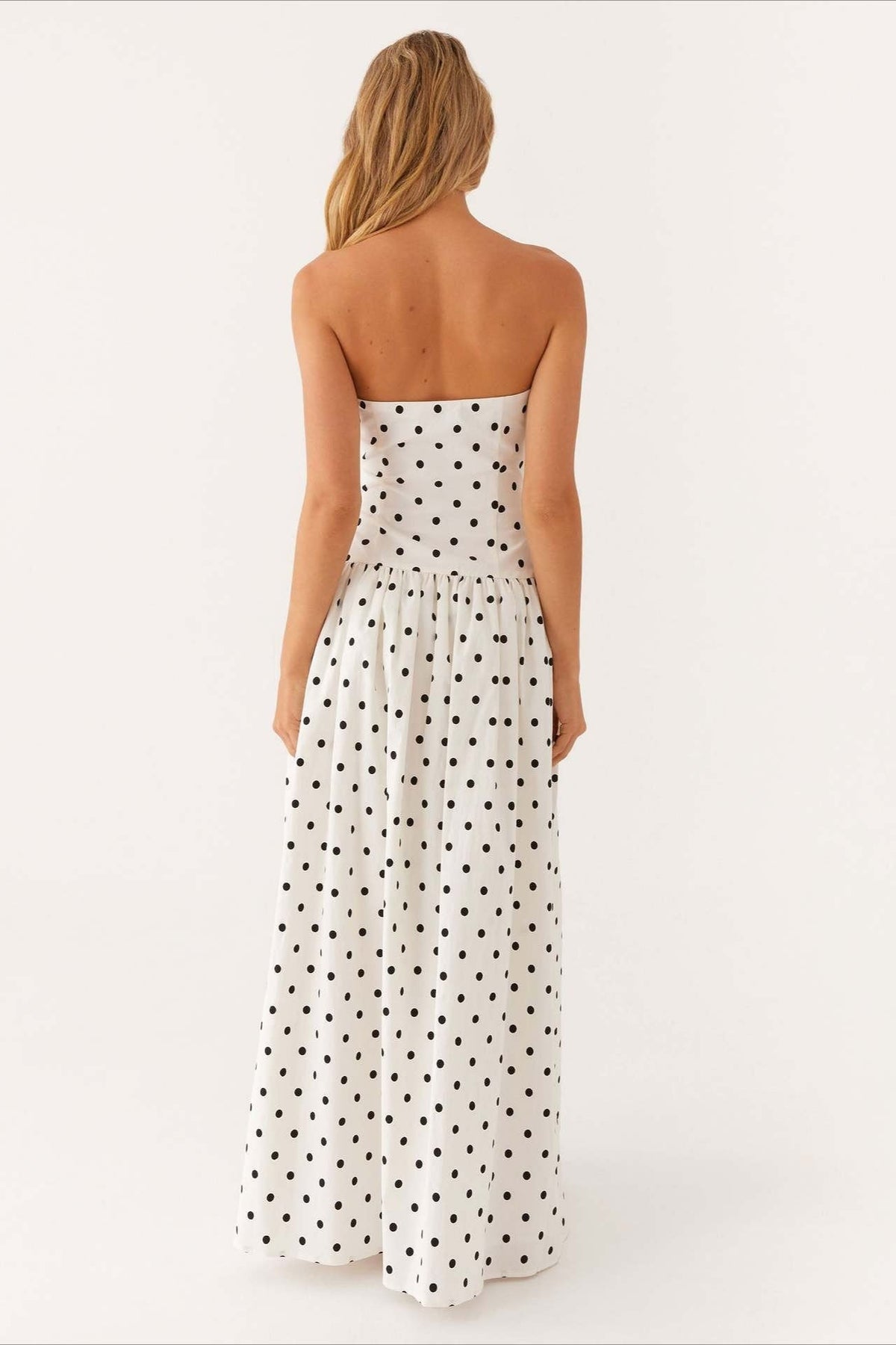 Strapless Maxi Dress - View 6 | VelvetHem
