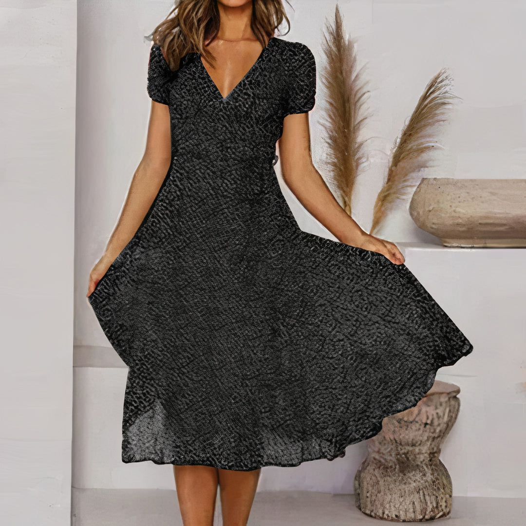 Hilda Elevated a Line Summer Dress for Women Statement Occasion Edit