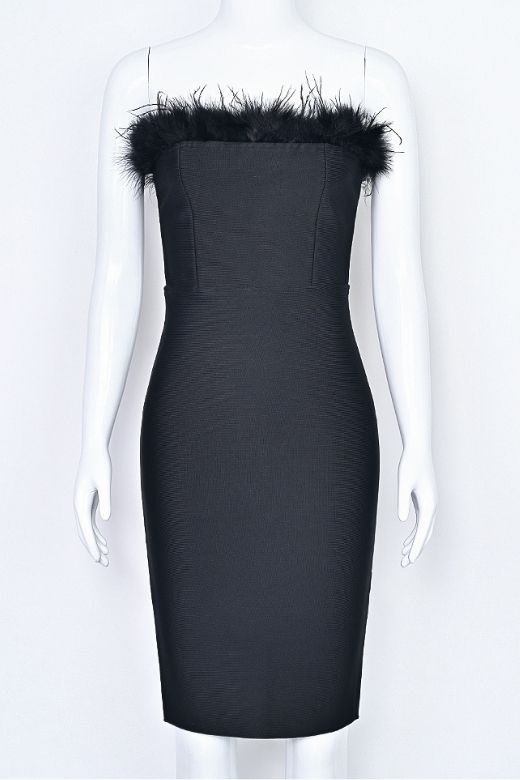 Erin Bandage Dress - Hot Pink