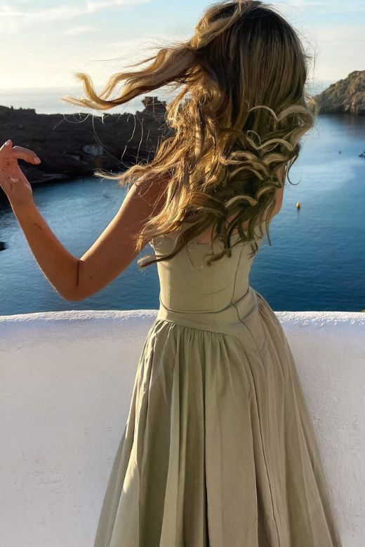 Everly Midi Dress - Sage Green