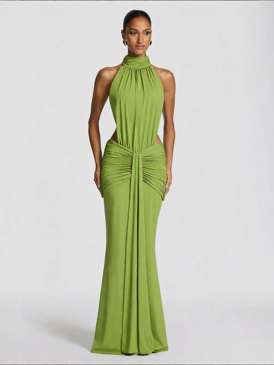 The Backless Mermaid Gown