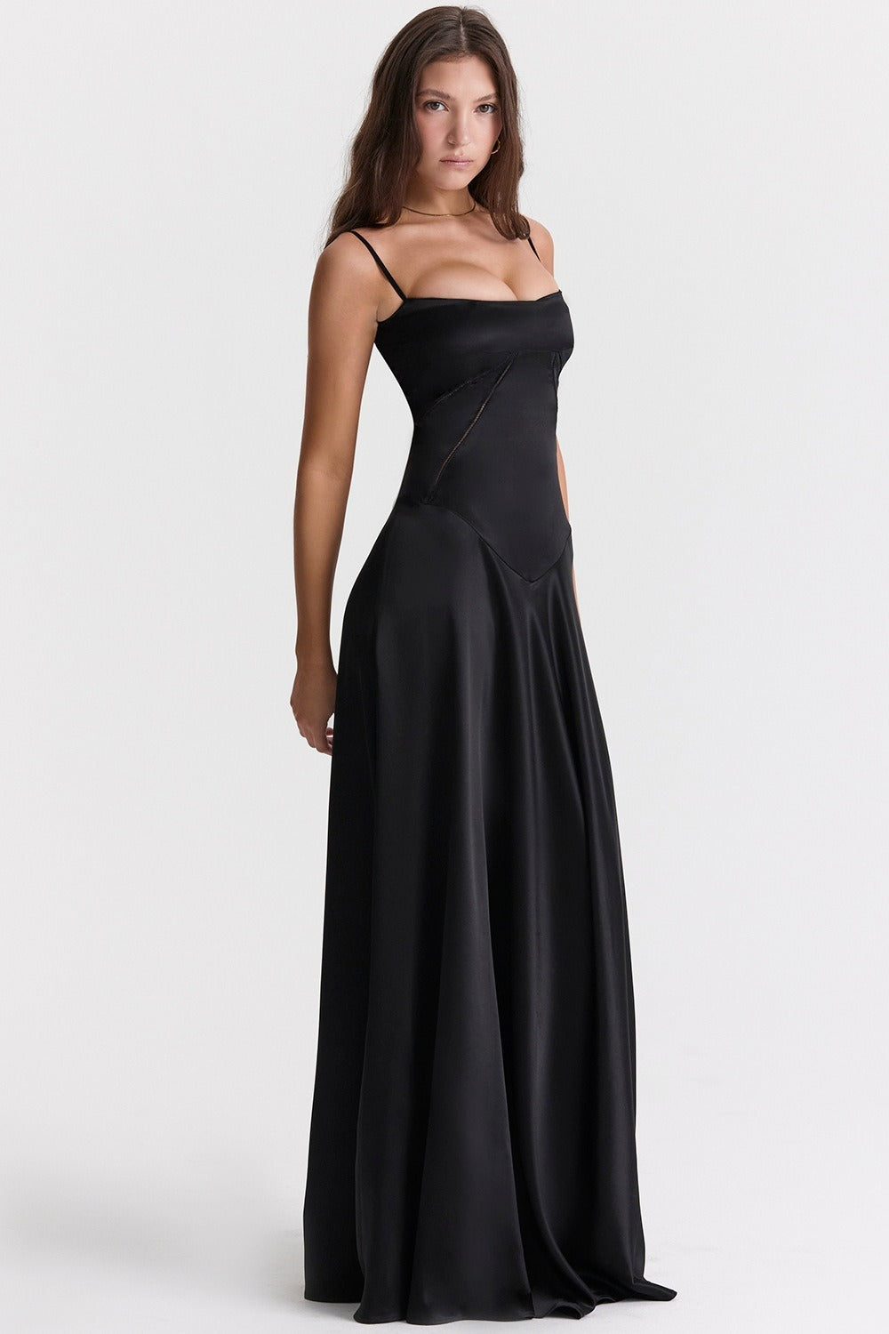 Classic Elegant Cami Backless Dress for Modern Fashion Wear