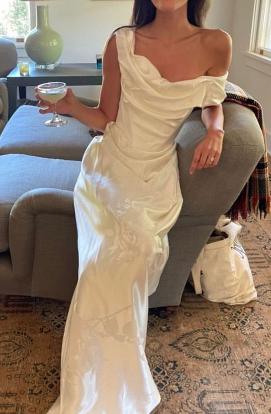 Elegant White Long Prom Dress Evening Dress
