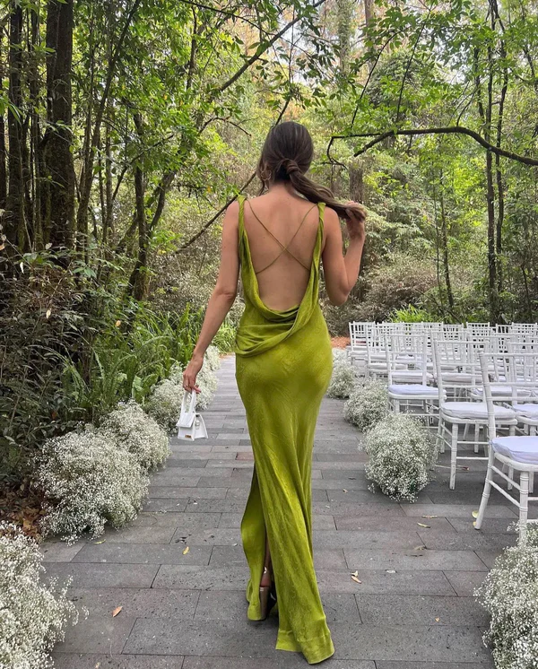 Sexy Backless Print Long Prom Dress Elegant Evening Dress Party Gown Y7502 - View 3 | VelvetHem
