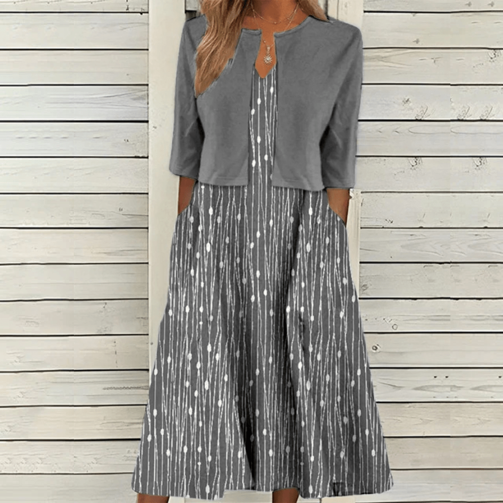Agustina Exclusive Stylish Dress Evening Wear Edit