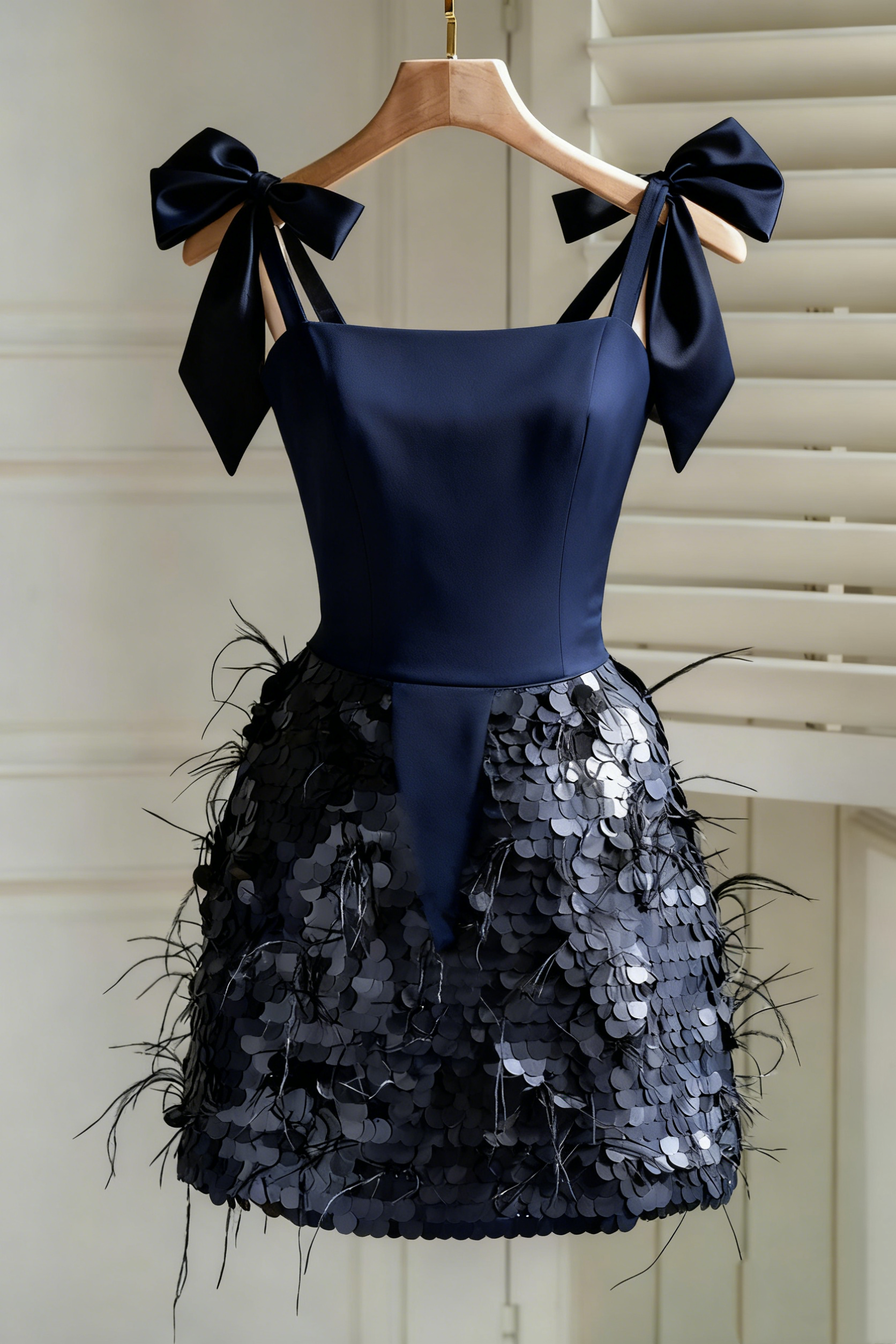 Black Short Party Dress Homecoming Dress