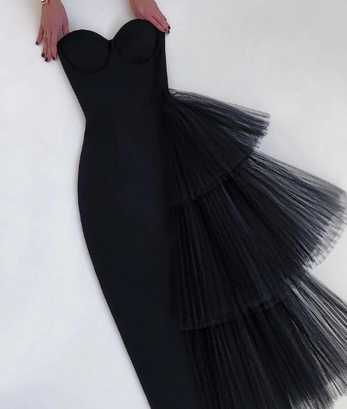 White evening dress Sexy Prom Dress