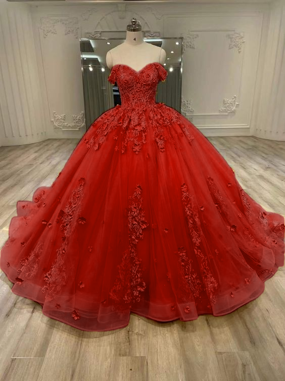 Quinceanera Dresses Sweetheart Ball Gowns Party Prom Dresses - View 8 | FashionDia