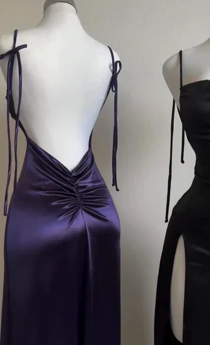 Sheath Long Prom Dress Backless Evening Party Dress fg6668