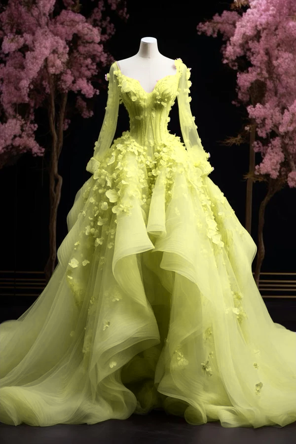 A Line Ball Gown Pink Prom Dress Long Evening Dress fg7190