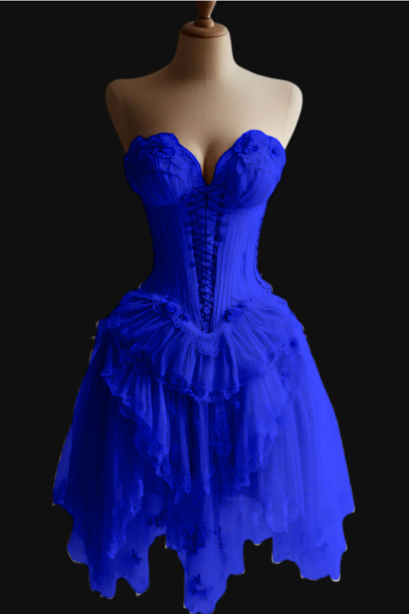 Retro Ivory Lace Dress Sexy Short Party Dress Homecoming Dress fg7222