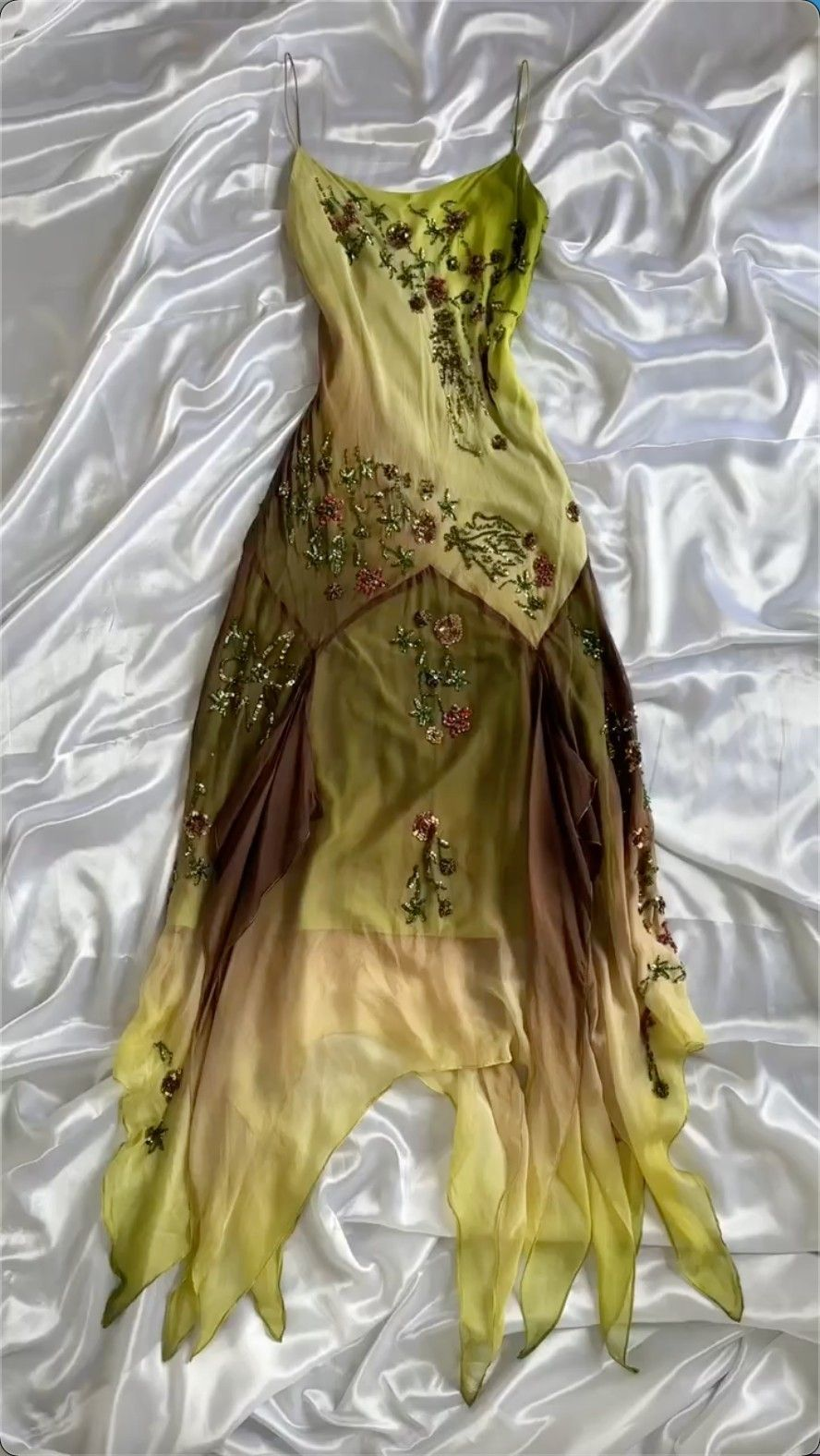 Beaded Vintage Long Prom Dress Retro Charming Evening Dress
