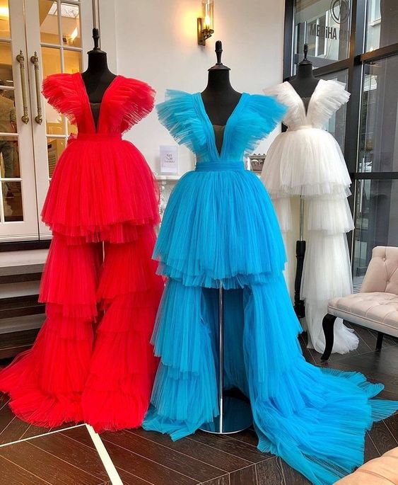 High Low Prom Dress, Graduation Party Dresses, Prom Dresses For Teens fg924