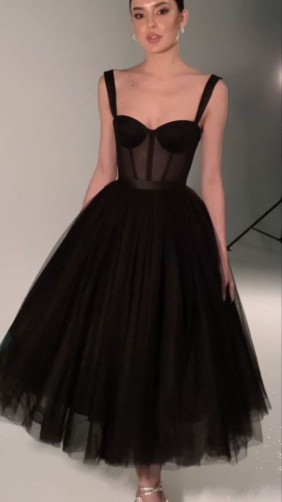 Black Prom Dress, Graduation Party Dresses, Prom Dresses For Teens fg944