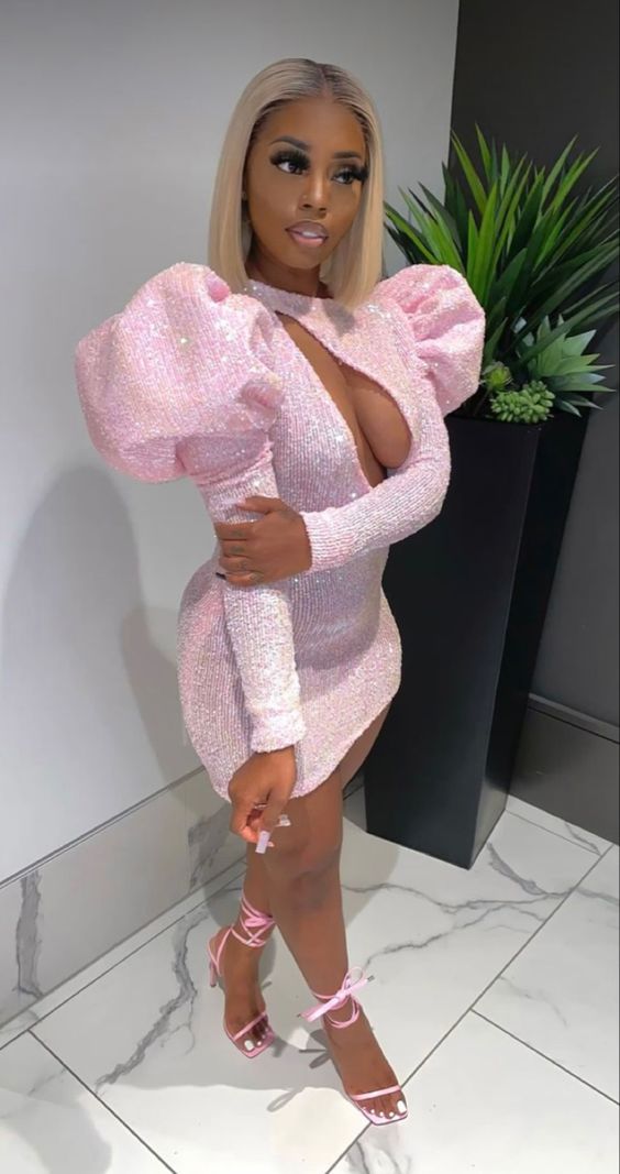 16th Birthday Outfit Black Girl Hoco dress Cocktail Dress Charming Party Dress