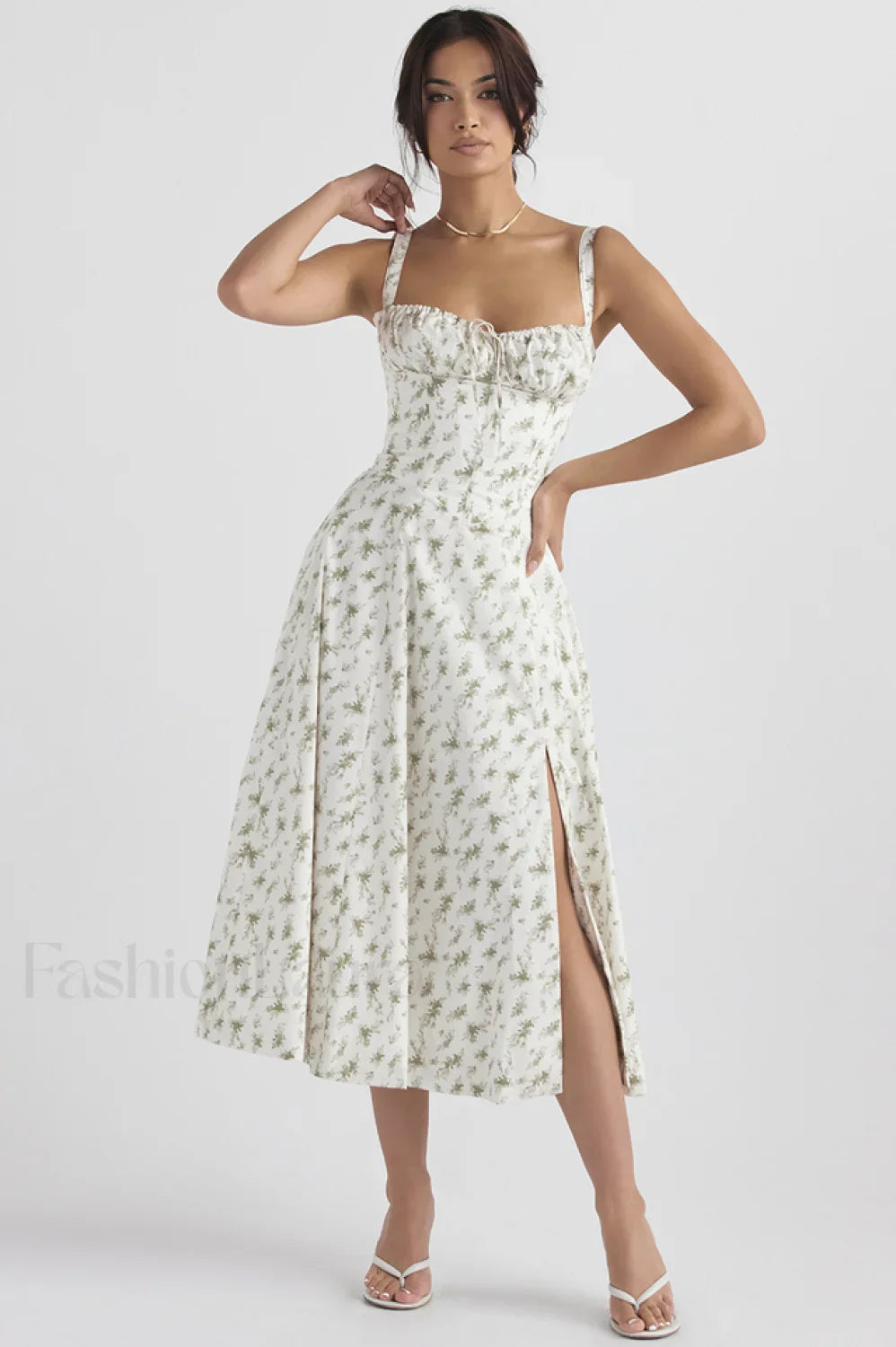 Floral Elegant Print Sundress