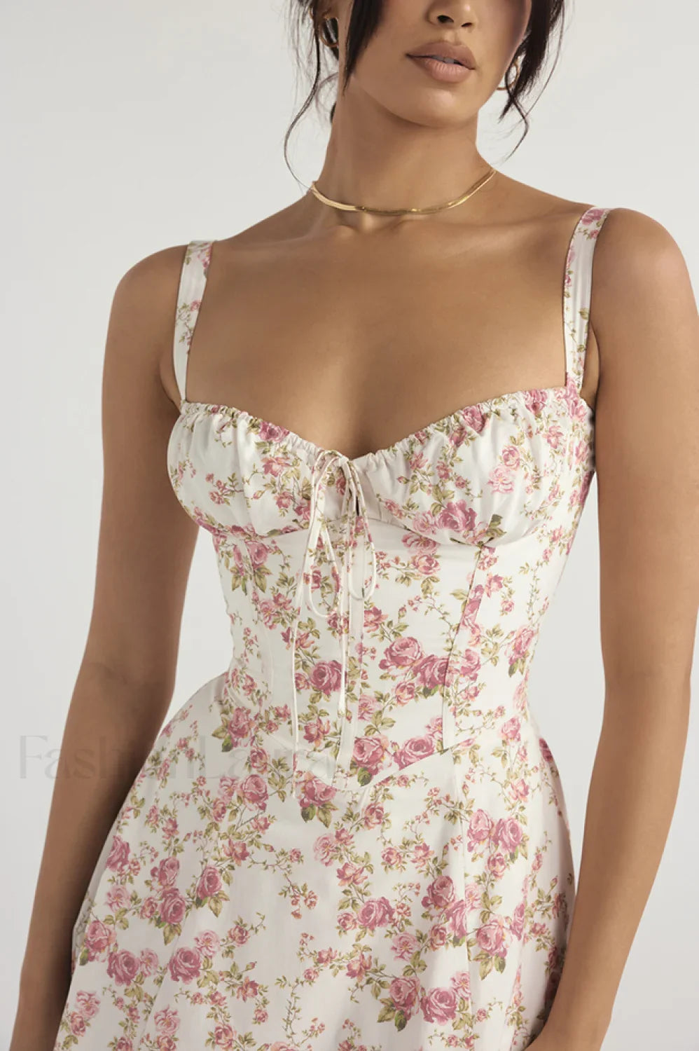 Floral Elegant Print Sundress