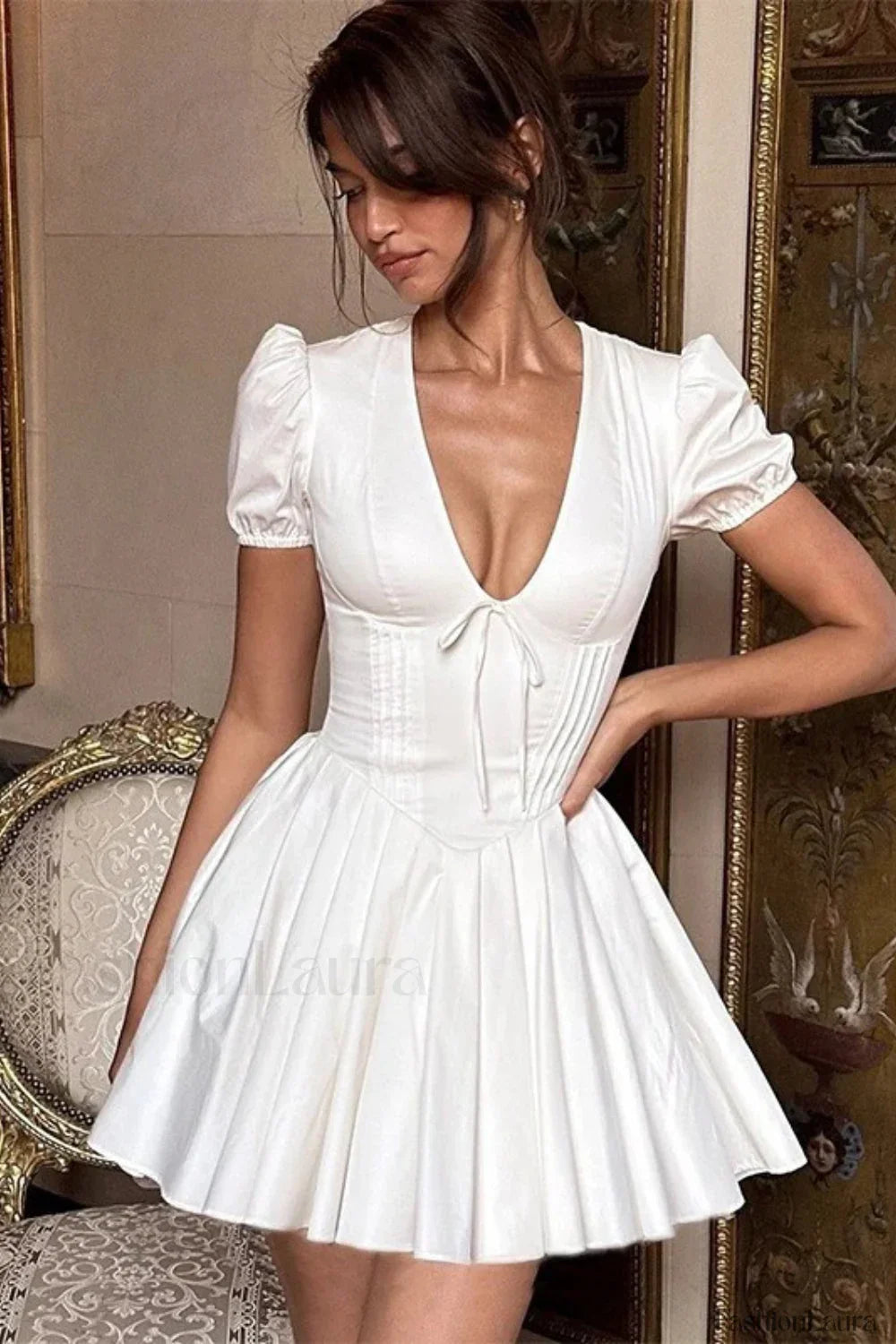 Floral Princess Gauze Elegant Dress for Boutique Fashion Look