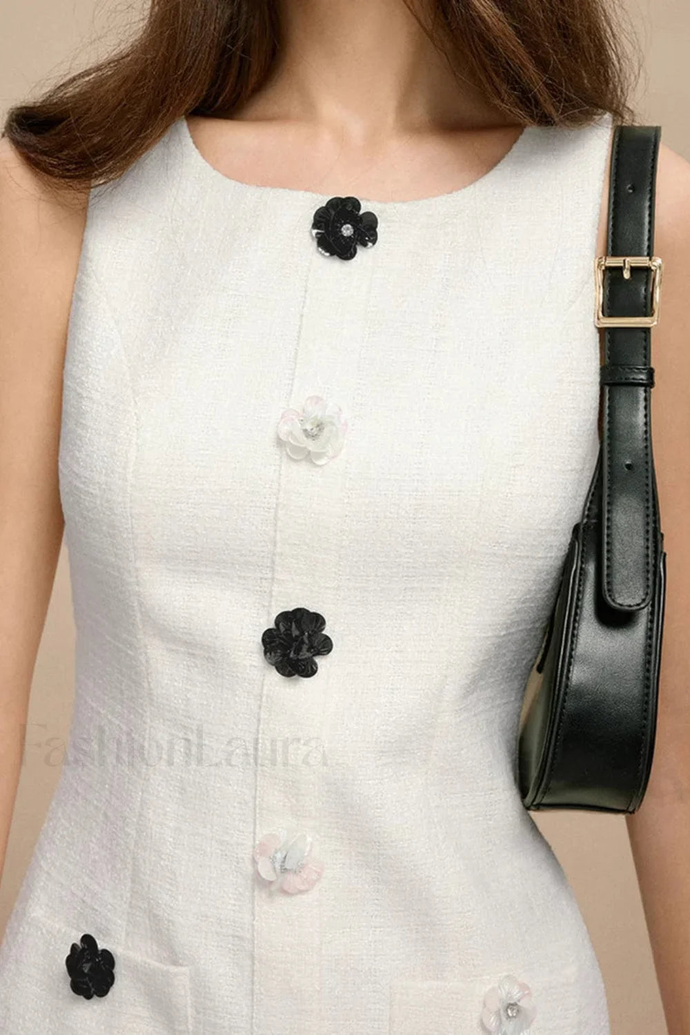 French Elegant Waist Relaxed Dress for Streetwear Style