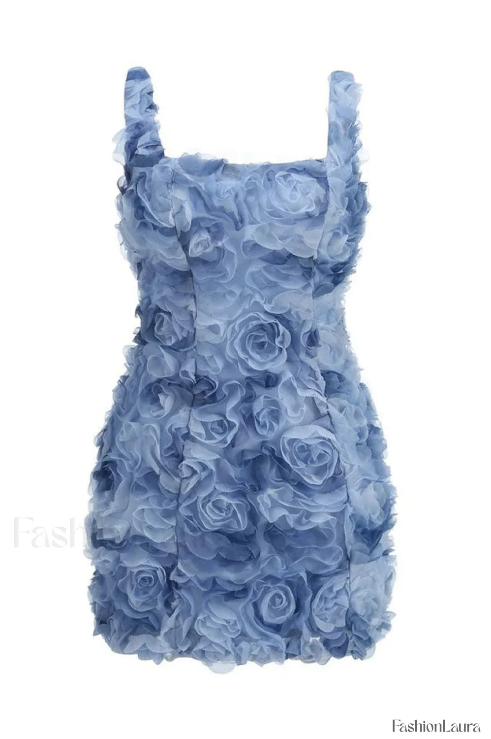 Fryni 3D Stylish Floral Mini Dress