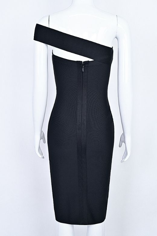 Gianna Bandage Dress - Nude