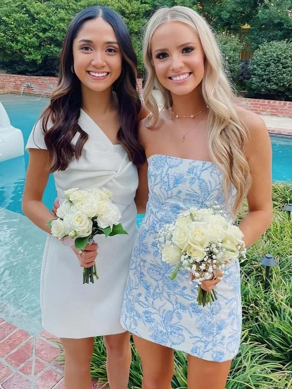 Strapless Short Homecoming Mini Dress