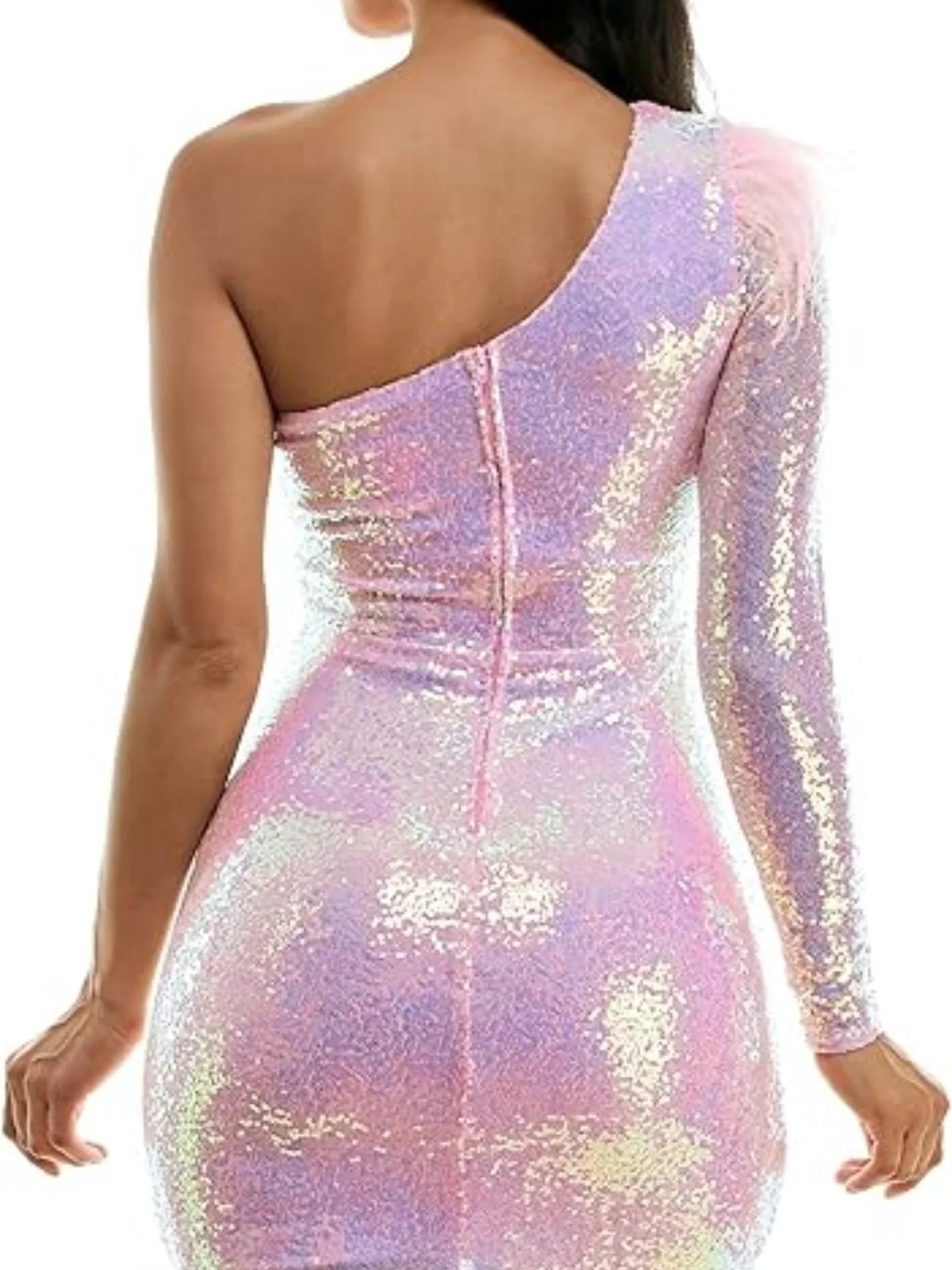 Sparkly One-sleeve Homecoming Dresses To Impress