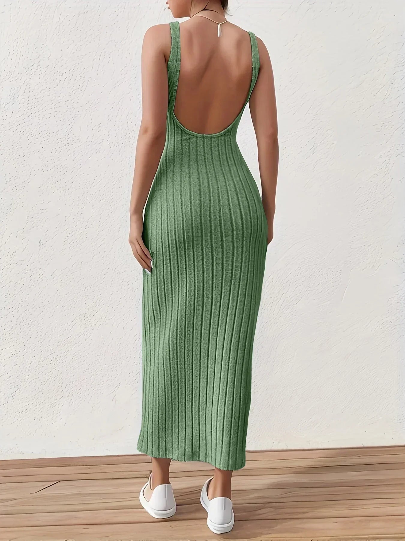 Paulina Minimalist Summer Dress Evening Wear Edit