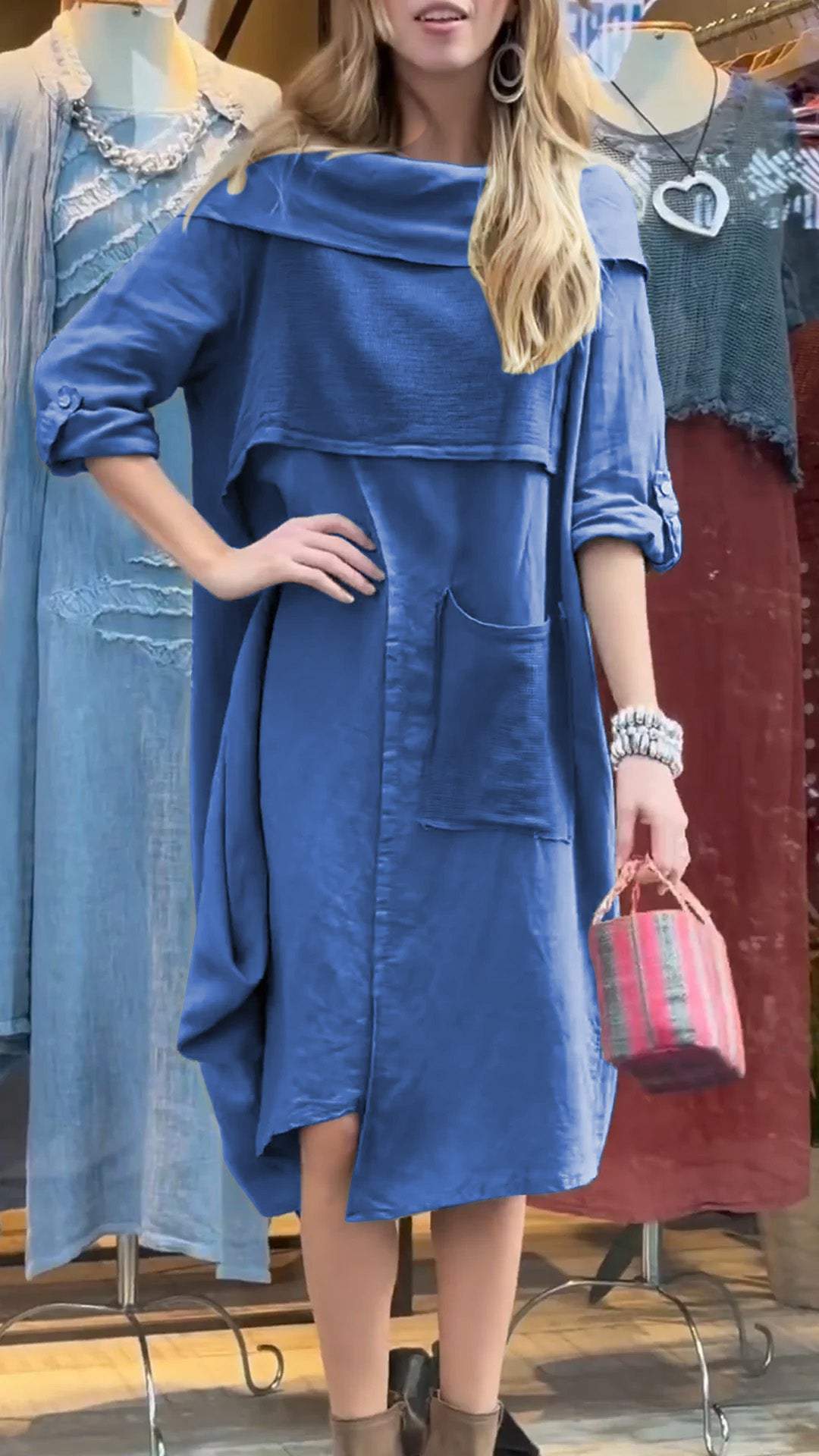 Relaxed Manuela Classic And Elegant Dress for Modern Fashion Wear