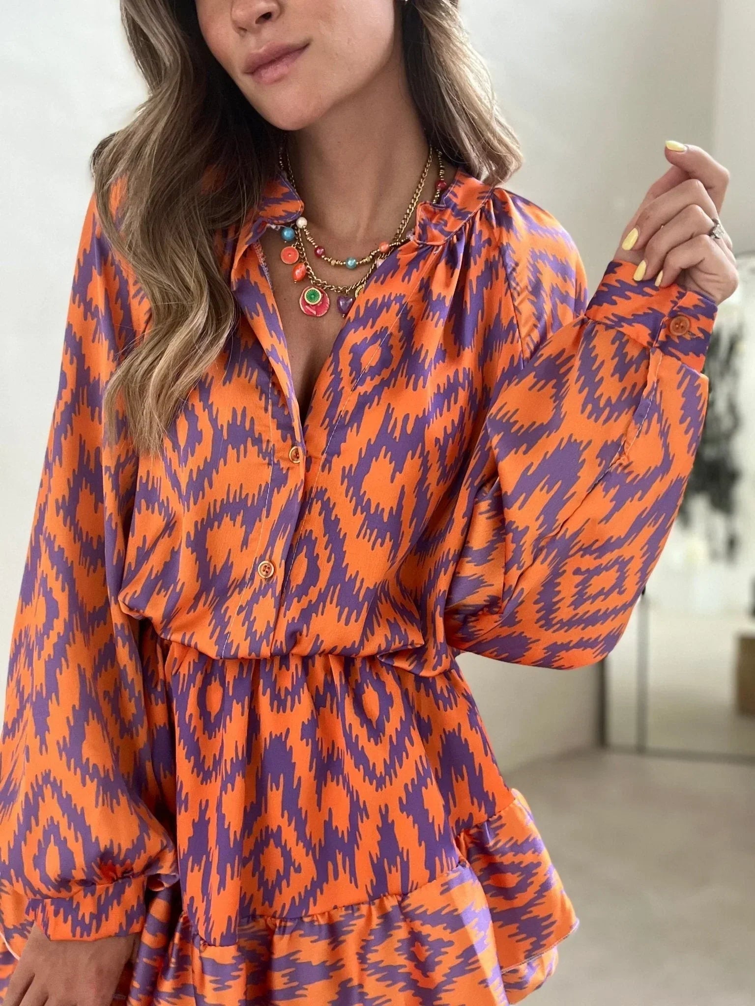 Paula Exclusive Bright Turtle Dress Boutique Collection
