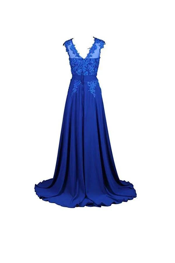 Long Bridesmaid Dress Chiffon Prom Dress Homecoming Evening Gowns (ZD13201)