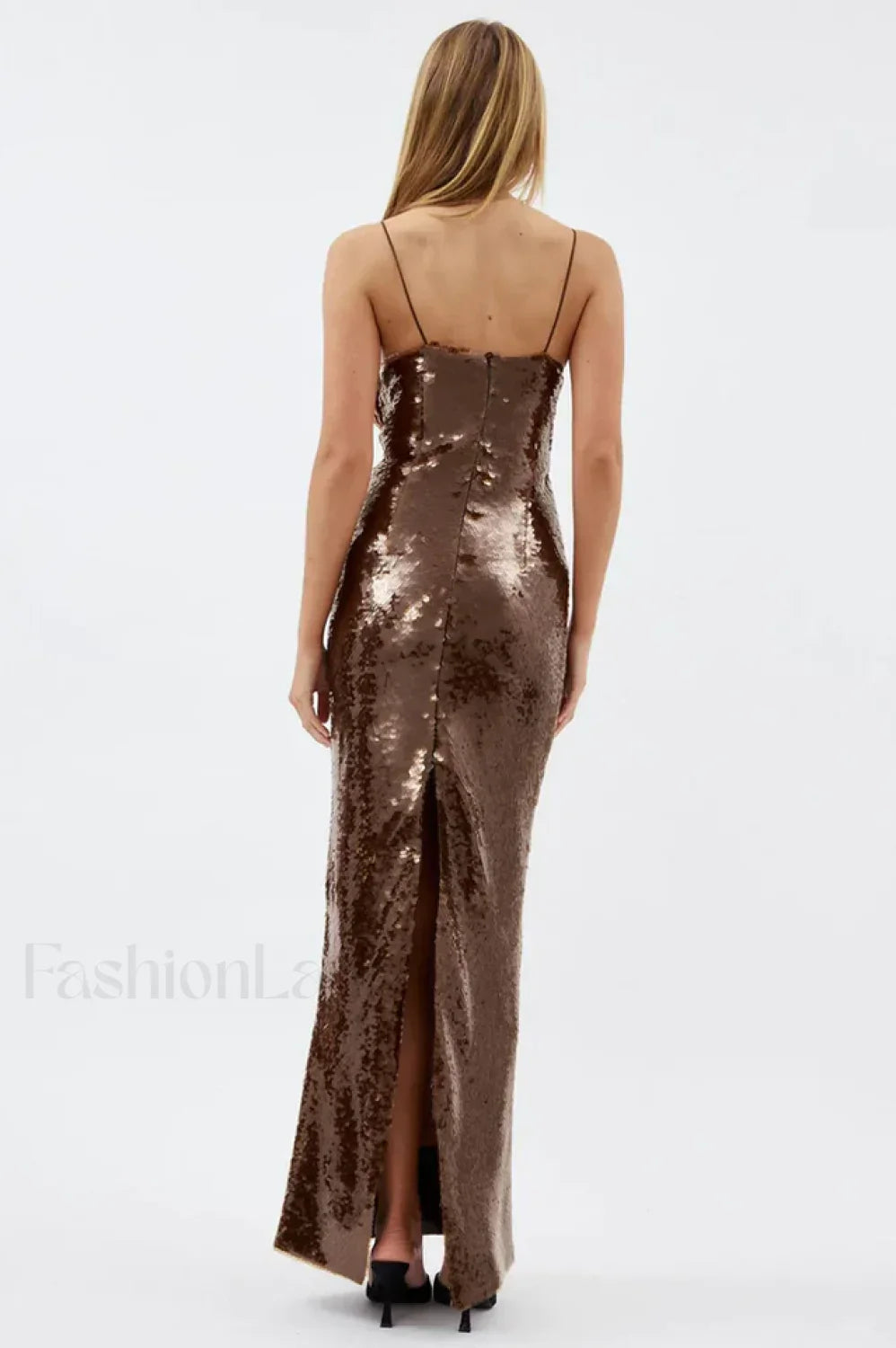 Lorelei Brown Stylish Sequin Dress