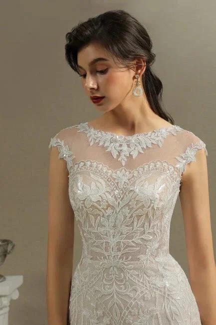 Luxury mermaid wedding dress | Wedding dresses lace (ZD14767)