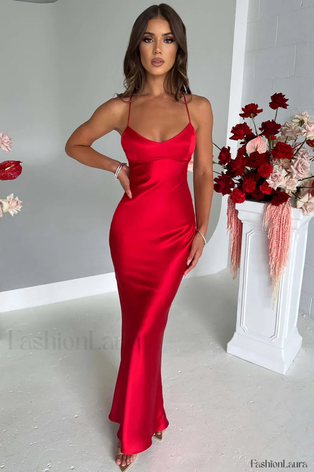 Malika Elegant Maxi Dress