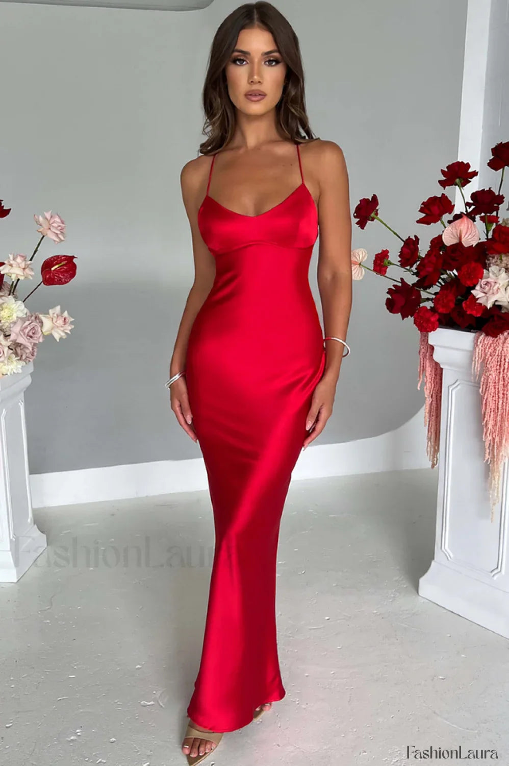 Malika Elegant Maxi Dress