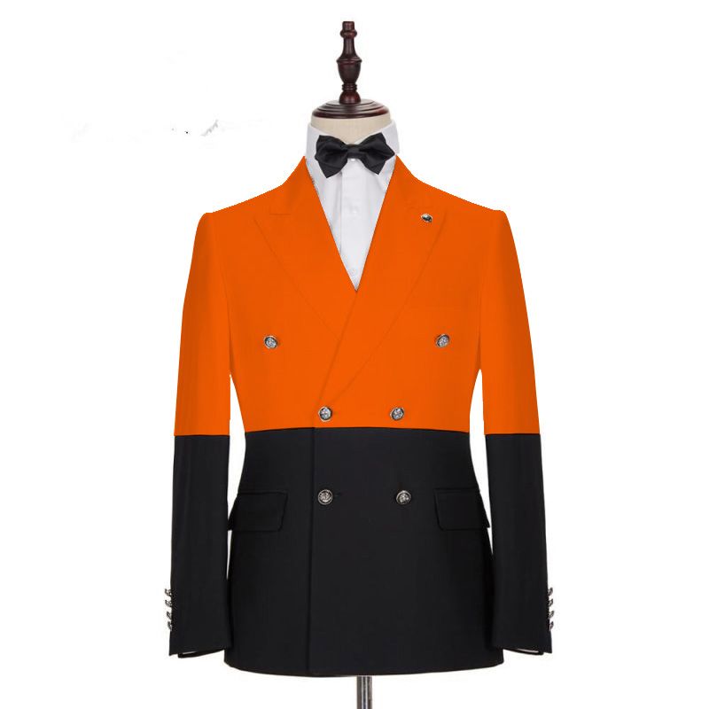 Modern Slim-Fit Peaked Lapel Prom Outfits s
