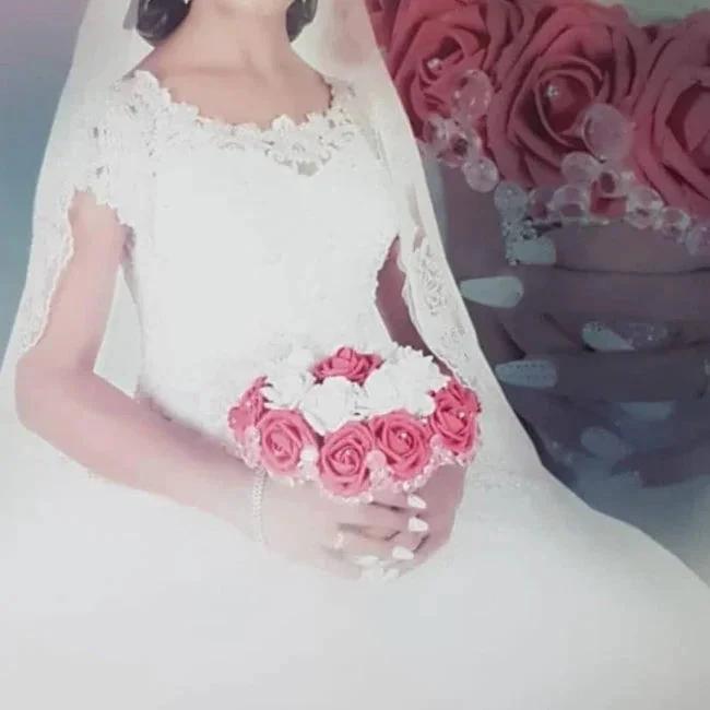 Modern wedding dresses with lace | Princess Wedding Dresses (ZD13907)
