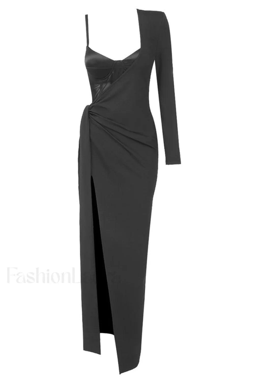 Muriel Bandage Corset Charming Look Maxi Dress