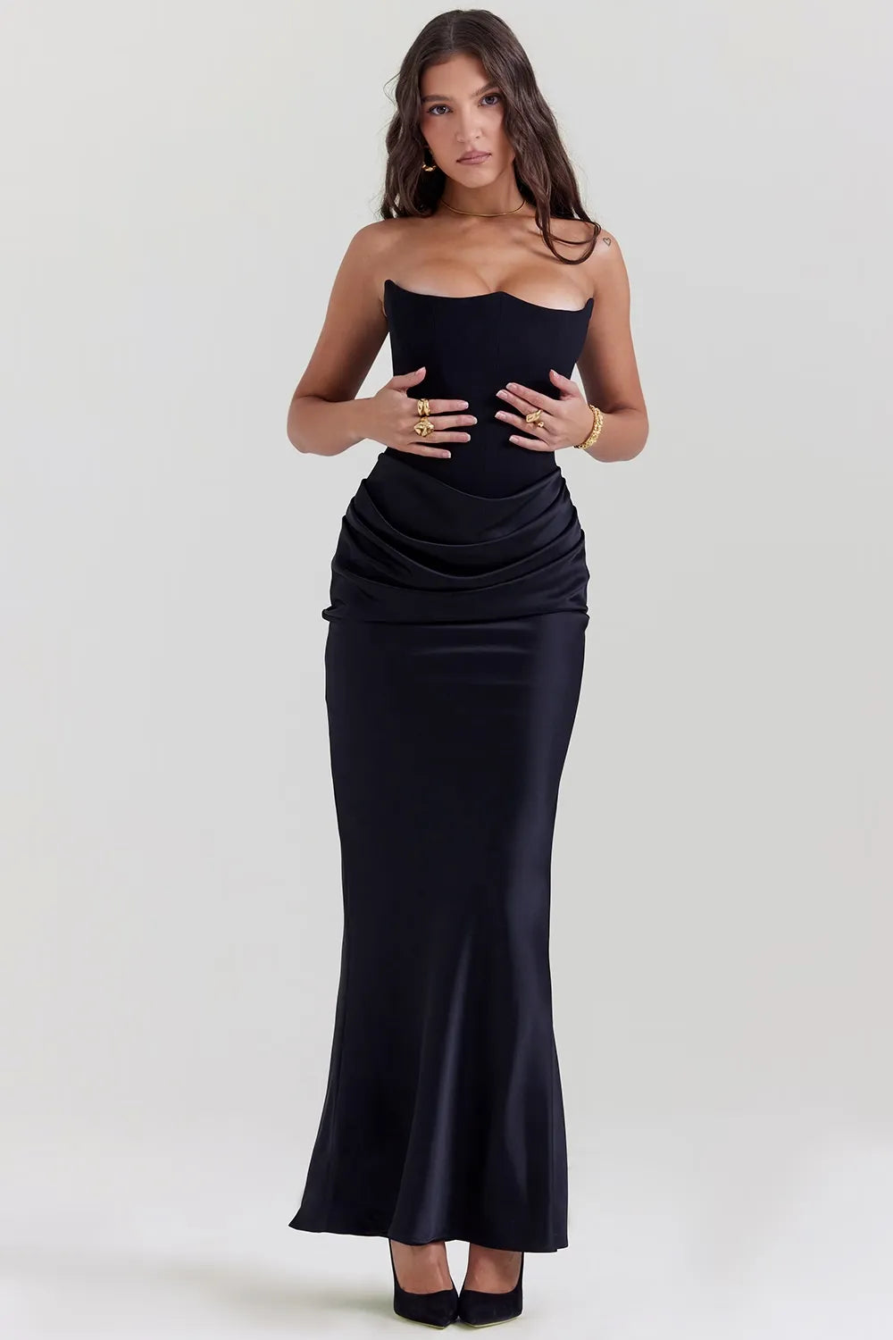 Virginia Boutique Luxury Maxi Dress Chic Silhouette Collection