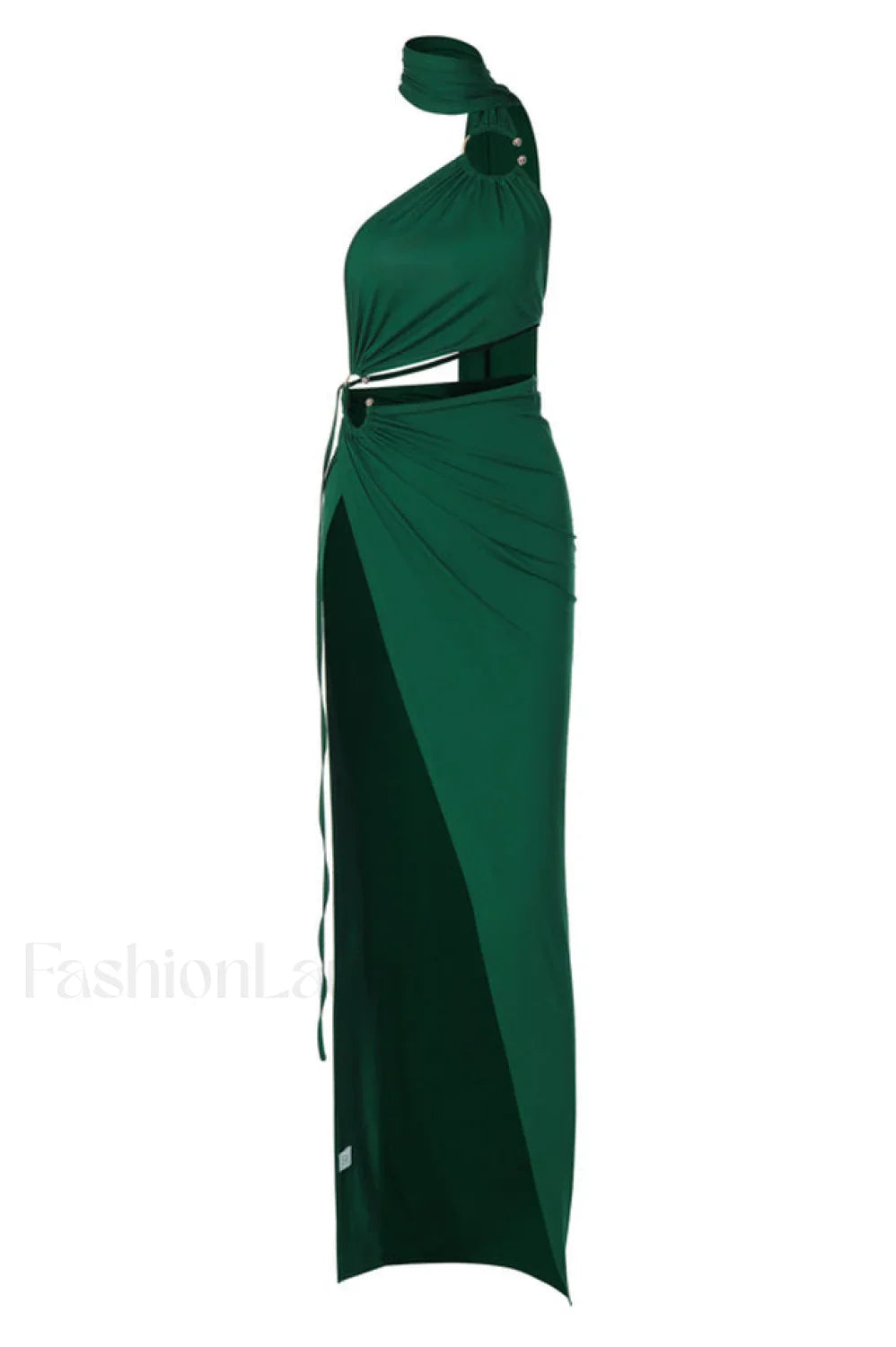 Pooh-Who Asymmetrical Stylish Cut-Out Dress