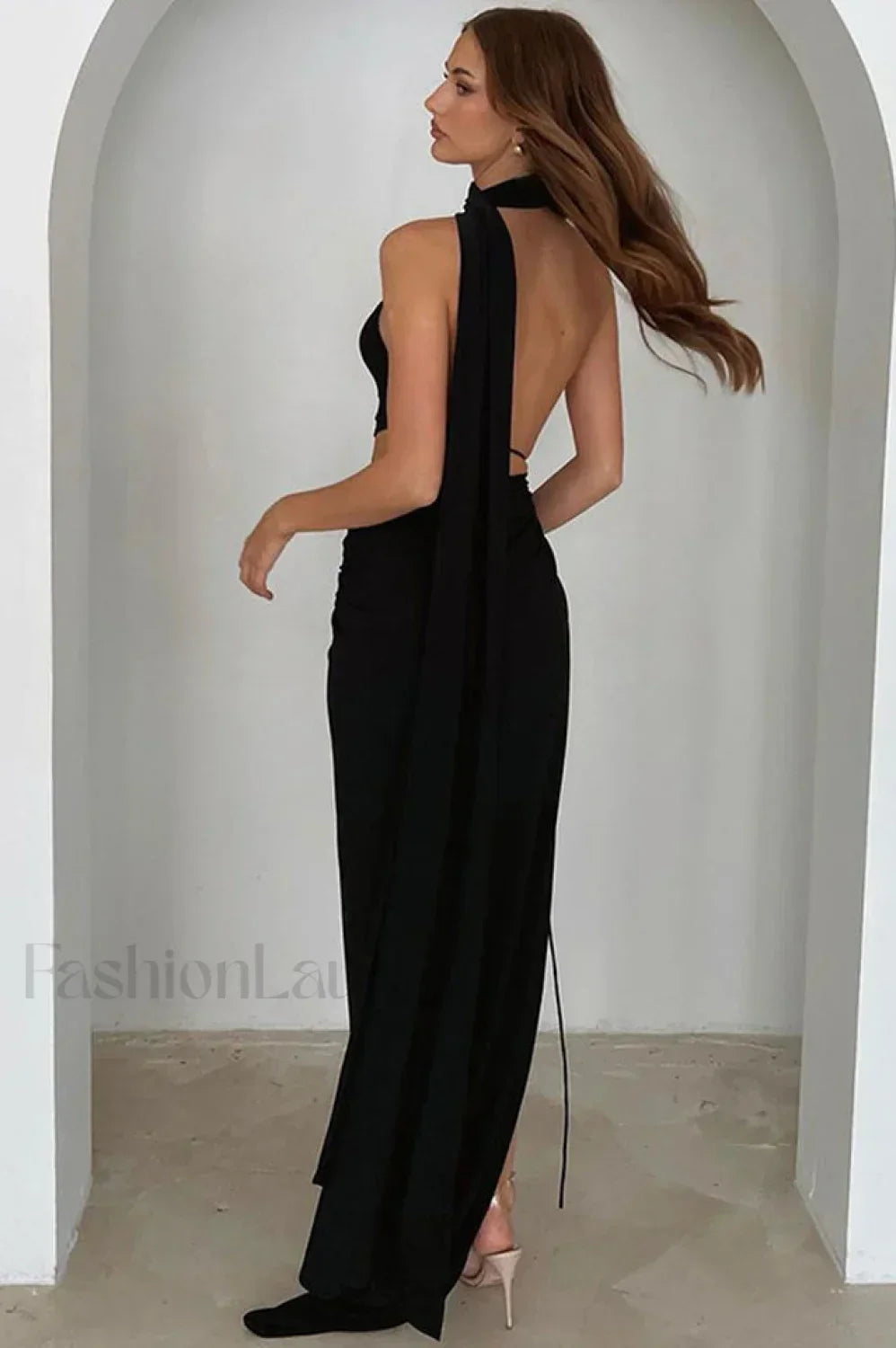Pooh-Who Asymmetrical Stylish Cut-Out Dress