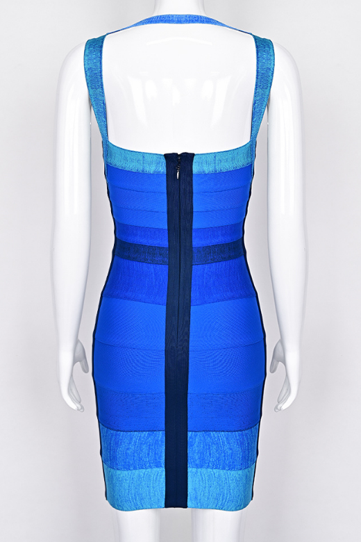 Portia Bandage Mini Dress - Royal Blue