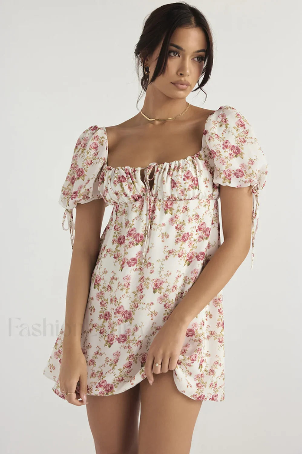 Princess Georgette Stylish Mini Dress