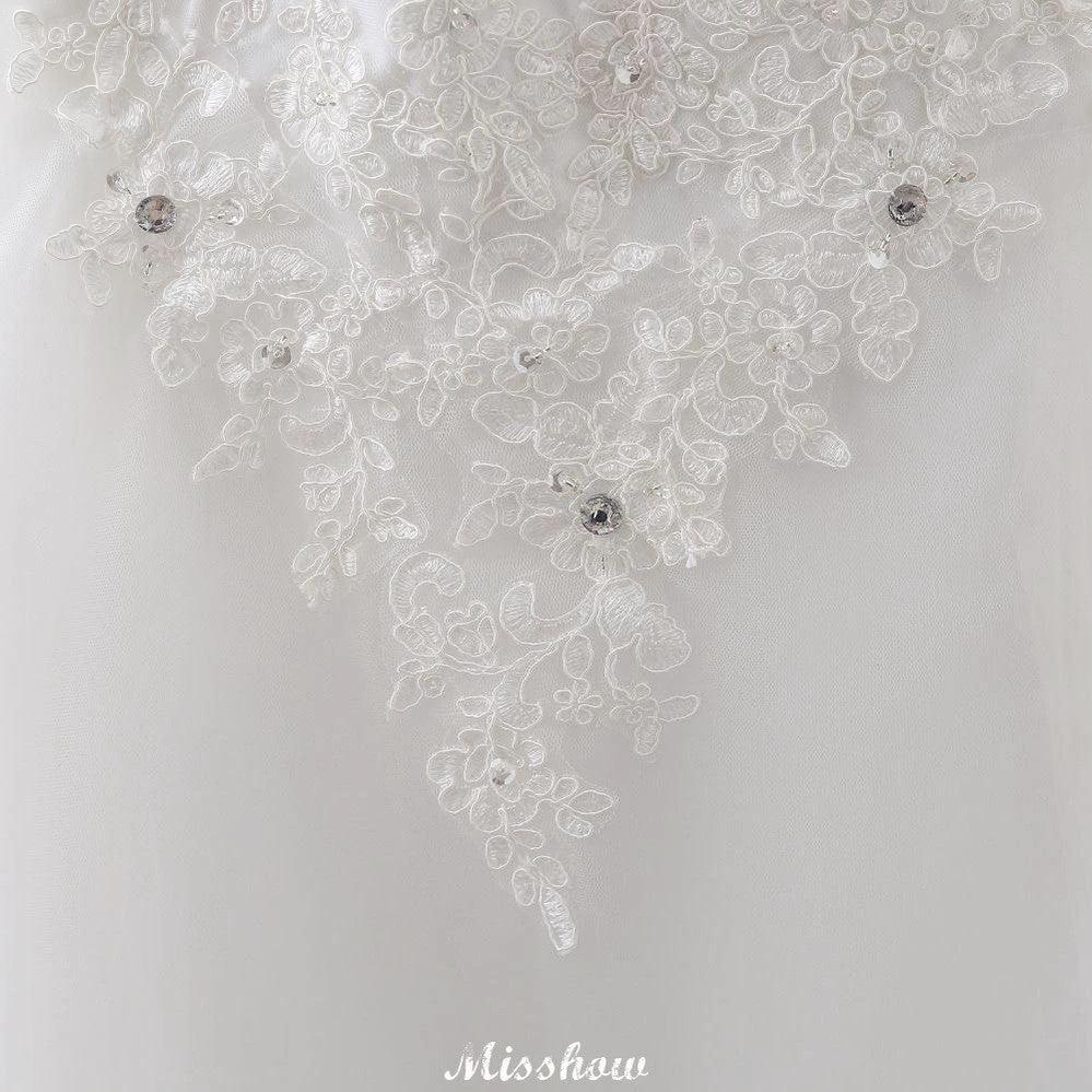 Princess Sweetheart Tulle Wedding Dress With Lace (ZD13934)