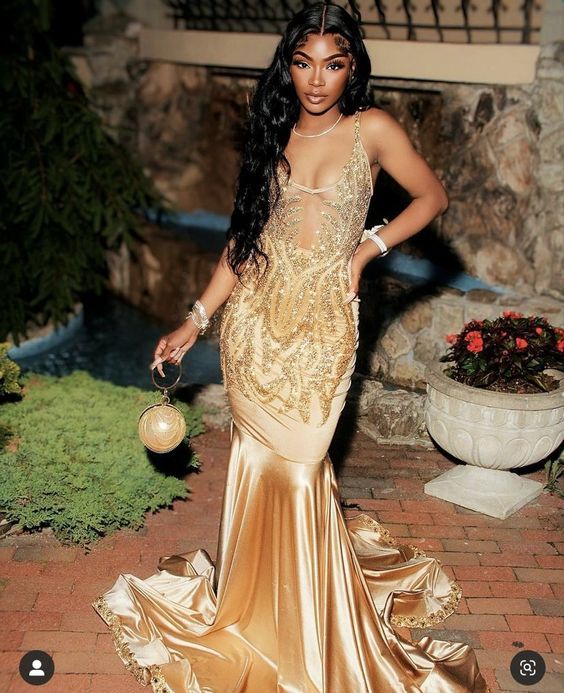 Sequined Mermaid Dress Sexy Evening Dresses Y777 - View 2 | VelvetHem