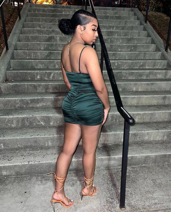 Sexy Spaghetti Straps Dress Birthday Outfit Dress Mini Homecoming Dress (ZD12431)